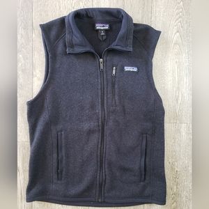 Patagonia Dark Gray Better Sweater Vest Women's Size Medium Reg